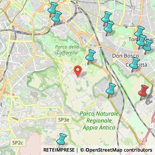 Mappa Via dei Metelli Agostino, 00178 Roma RM, Italia (3.35667)