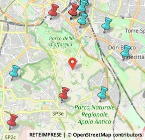 Mappa Via dei Metelli Agostino, 00178 Roma RM, Italia (3.02167)