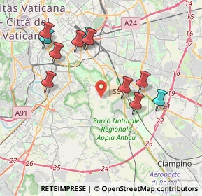 Mappa Via dei Metelli Agostino, 00178 Roma RM, Italia (4.24545)