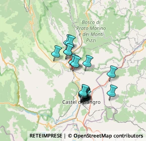 Mappa Via Pietransieri, 67037 Roccaraso AQ, Italia (5.79053)