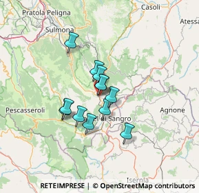 Mappa Via Pietransieri, 67037 Roccaraso AQ, Italia (9.445)