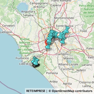 Mappa Via Pescaglia, 00146 Roma RM, Italia (12.7115)