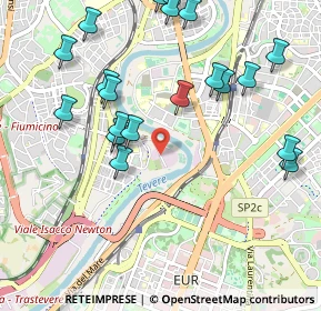 Mappa Via Crespina, 00146 Roma RM, Italia (1.2335)