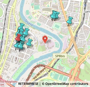 Mappa Via Crespina, 00146 Roma RM, Italia (0.593)
