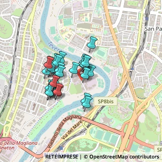 Mappa Via Crespina, 00146 Roma RM, Italia (0.36)