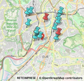 Mappa Via Crespina, 00146 Roma RM, Italia (1.675)