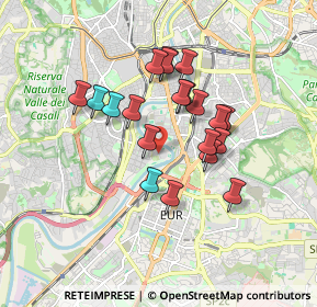 Mappa Via Crespina, 00146 Roma RM, Italia (1.5195)