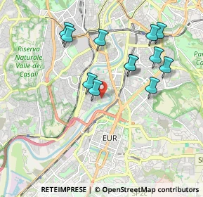 Mappa Via Crespina, 00146 Roma RM, Italia (1.97667)