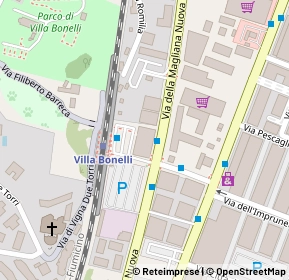Mappa Via Miglioli, 00149 Roma RM, Italia (0.14231)