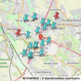 Mappa Via Orazio Raimondo, 00173 Roma RM, Italia (1.848)