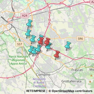 Mappa Viale Ragusa, 00173 Roma RM, Italia (2.75917)