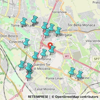 Mappa Via Francesco Antolisei, 00173 Roma RM, Italia (2.33765)