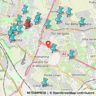 Mappa Via Francesco Antolisei, 00173 Roma RM, Italia (3.0135)