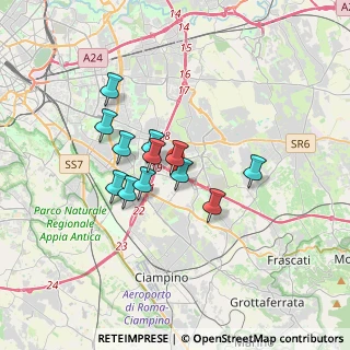 Mappa Via Vittorio Ragusa, 00173 Roma RM, Italia (2.71333)