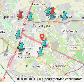 Mappa Via dei Palosci, 00133 Roma RM, Italia (2.29)