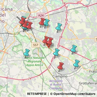 Mappa Fermata Metro A Cinecittà, 00178 Roma RM, Italia (4.41313)