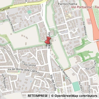 Mappa Via del Trullo, 164, 00148 Roma, Roma (Lazio)