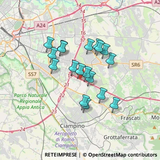 Mappa Via Giovanni Carmignani, 00173 Roma RM, Italia (3.04778)