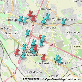 Mappa Via Giovanni Carmignani, 00173 Roma RM, Italia (2.1985)