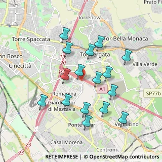 Mappa Via Giovanni Carmignani, 00173 Roma RM, Italia (1.90625)