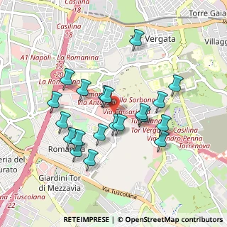 Mappa Via Giovanni Carmignani, 00173 Roma RM, Italia (0.9005)