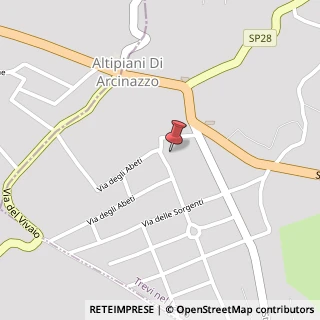 Mappa Piazza Suria, 4, 03010 Trevi nel Lazio, Frosinone (Lazio)