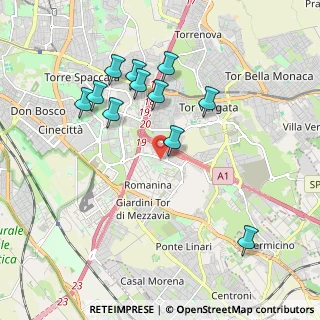 Mappa Via Bernardino Alimena, 00173 Roma RM, Italia (2.02364)