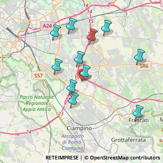 Mappa Via Bernardino Alimena, 00173 Roma RM, Italia (4.08909)