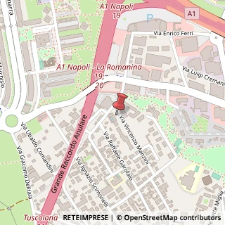 Mappa Via Vincenzo Manzini, 123, 00173 Roma, Roma (Lazio)