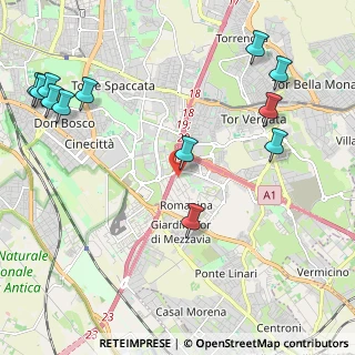 Mappa Via Alessandro Stoppato, 00173 Roma RM, Italia (2.96083)