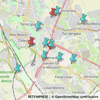 Mappa Via Alessandro Stoppato, 00173 Roma RM, Italia (2.07)