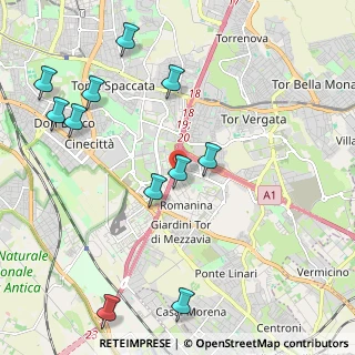 Mappa Via Alessandro Stoppato, 00173 Roma RM, Italia (2.62091)
