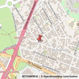 Mappa Via Salvatore Barzilai, 219, 00173 Roma, Roma (Lazio)