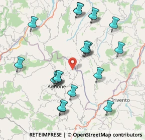 Mappa Contrada Difesa, 86080 Belmonte del Sannio IS, Italia (8.8105)