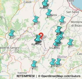 Mappa Contrada Difesa, 86080 Belmonte del Sannio IS, Italia (17.3835)