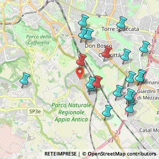 Mappa Via Apiola, 00178 Roma RM, Italia (2.501)