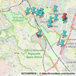 Mappa Via Apiola, 00178 Roma RM, Italia (2.71188)