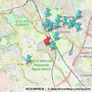 Mappa Via Apiola, 00178 Roma RM, Italia (2.15267)