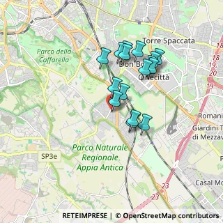Mappa Via Persio, 00178 Roma RM, Italia (1.555)