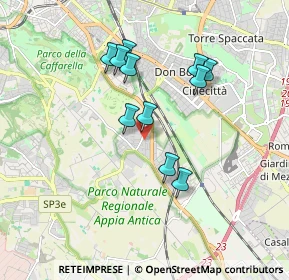 Mappa Via Apiola, 00178 Roma RM, Italia (1.65091)