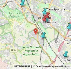 Mappa Via Persio, 00178 Roma RM, Italia (3.16769)