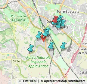 Mappa Via Apiola, 00178 Roma RM, Italia (1.48077)