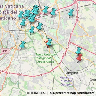Mappa Via Apiola, 00178 Roma RM, Italia (5.772)