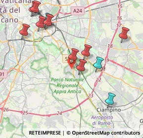 Mappa Via Apiola, 00178 Roma RM, Italia (4.77)
