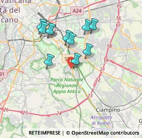 Mappa Via Apiola, 00178 Roma RM, Italia (3.48)