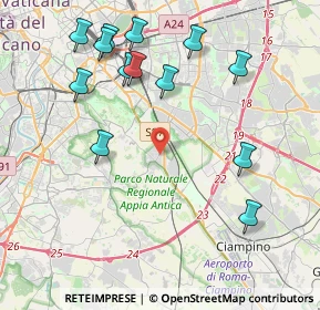 Mappa Via Apiola, 00178 Roma RM, Italia (4.86231)