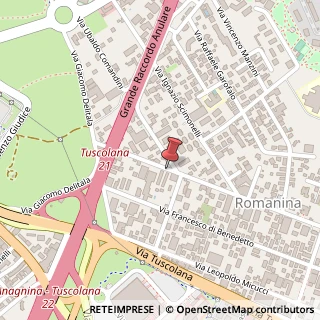 Mappa Via Paolo Borsellino, 138, 00173 Roma, Roma (Lazio)