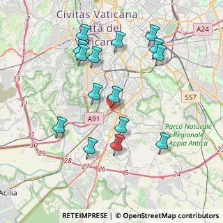 Mappa Via Ostiense & Via delle Tre Fontane, 00144 Roma RM, Italia (4.22)