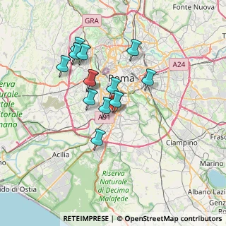 Mappa Via Ostiense & Via delle Tre Fontane, 00144 Roma RM, Italia (6.535)