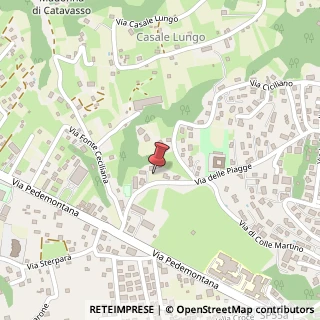 Mappa Via delle Piagge, 74/B, 00036 Palestrina, Roma (Lazio)